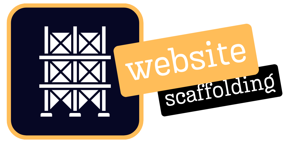 Website Scaffolding Logo